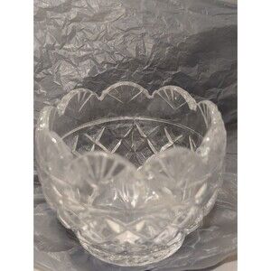 Godinger / Shannon Leaded Crystal Scalloped Edge Small Bowl